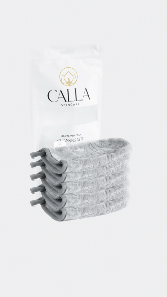 Calla cleansing mitt pack of 5